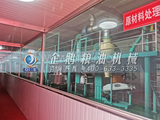 企鵝機械提供全套花生油提取設備，服務周到獲稱贊(圖3)